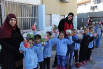 بالصور: فعاليات العناية بالأشجار والبيئة في مدرسة الراشدية باللد